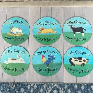 BRAND NEW! Pimpernel “Dans le Jardin” placemats